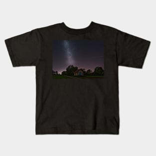 Milky Way and Shepherd's Hut Kids T-Shirt